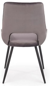 Jedálenská stolička Aken sivá
