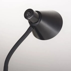 JUST LIGHT. 11248-18 - LED flexibilná stolová lampa PIXIE LED/4,5W/230V čierna