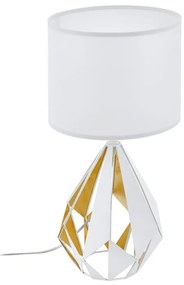 Eglo 43078 - Stolná lampa CARLTON 1xE27/60W/230V