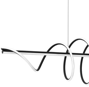 Závesné LED svietidlo Twist, 1x LED 90w, 4000k, b