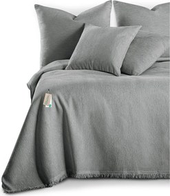 Sivý pléd zo ženilky 220x240 cm Talo – Filumi