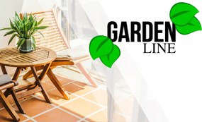 Garden Line ZÁHRADNÁ LEHÁTKO 192X66X33CM SVETLO HNEDÁ*6416