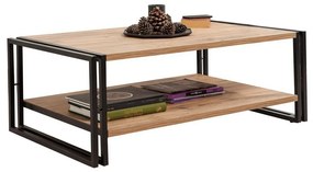 Konferenčný stolík Cosmo Atlantic Pine and Black