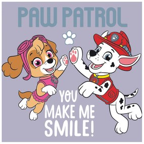 DETSKÝ LISOVANÝ BAVLNENÝ UTERÁK PAW PATROL 30X30 CM VZOROVANÝ