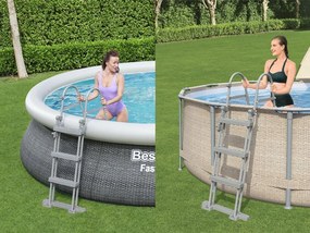 Záhradný bazénový rebrík BESTWAY 107cm - 58330