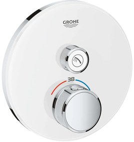 GROHE Grohtherm SmartControl termostatická batéria pod omietku, pre 1 výstup, mesačná biela, 29150LS0
