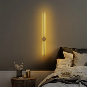 Nástěnné LED svítidlo Sword II zlaté