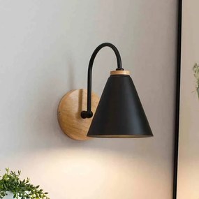 Nástenná lampa Kinkiet VII čierna