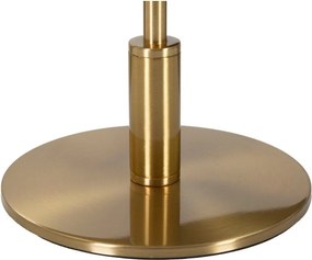 Biela/v zlatej farbe stolová lampa (výška 50 cm) Ball Feather – Mauro Ferretti