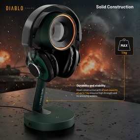 Stojan na slúchadlá World of Tanks RGB