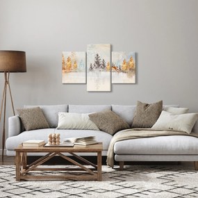 Obraz - Akvarelový les (90x60 cm)