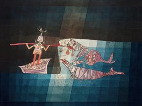 Obrazová reprodukcia The Seafarers, Paul Klee