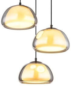 Globo 15743-3HR - Luster na lanku JELLA 3xE14/40W/230V