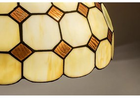 Luster do spálne Tiffany štýl Rabalux 8076 kolekcia Marvel Ø40