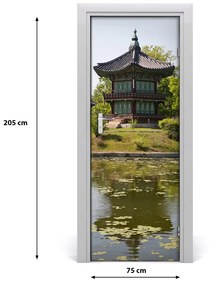 Fototapeta na dvere japonský park 75x205 cm