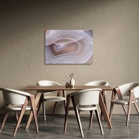 Sklenený obraz - Mramorový achát (70x50 cm)