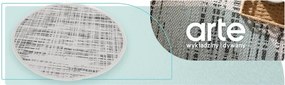 Koberec Adana Fuzzy Grey kruh