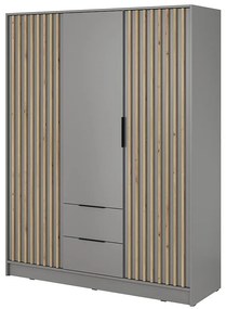 Skriňa Nelly 3d Sivá/Artisan