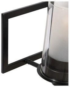 Čierno-biele nástenné svietidlo – Ixia