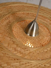 Stropná lampa palawan bambus prírodná MUZZA