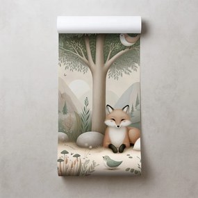 Tapeta lesná rozprávka s líškou