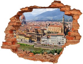 Diera 3D v stene nálepka Florence italy nd-c-68837001