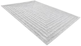 Koberec SANTO SIZAL 0999 Geometrický, sivý