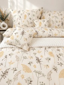 Obliečky Lúčna tráva 140x200/70x90 cm bavlna Deluxe zips