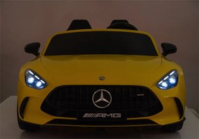 LEAN CARS Autobatéria Mercedes GT63 AMG DK-GT63 24V LCD Yellow