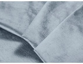 Svetlomodrá zamatová rozkladacia pohovka Milo Casa Luca