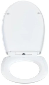 WENKO 23533100-WC WC sedátko, nosnosť 300/350 KG, 36,5x45 cm, pestrofarebné/strieborné