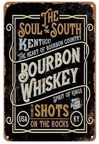 Ceduľa Bourbon Whiskey