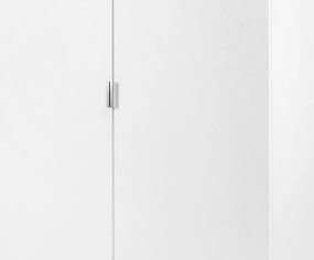 Šatníková skriňa Göteborg, biela/dub sonoma