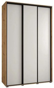 Skriňa 45 Canaris 1 160 artisan/biela/čierna