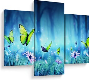 Obraz - Mystická lesná čistina (90x60 cm)
