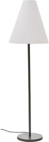 Tmavozelená stojacia lampa s textilným tienidlom (výška 153 cm) Navat – Kave Home