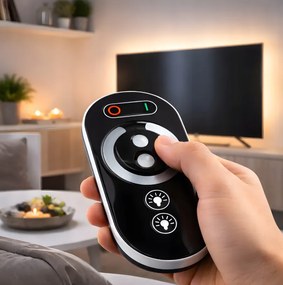 Sada LED neónových COB pásikov 12V 10m 120W - zdroj + diaľkový ovládač