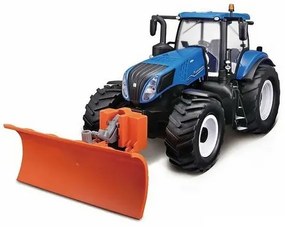 Maisto Tech RC, New Holland tractor s radlicou, 2,4 Ghz, modrá