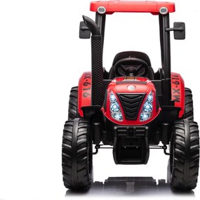 LEAN CARS A011 Červený batériový traktor 24V