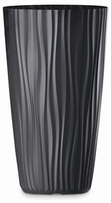 Kvetináč Sahara High 35x60h Antracit Sa060