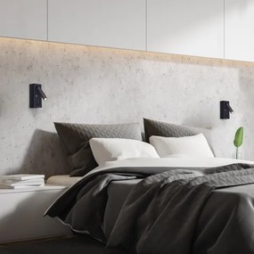 Rabalux 71285 - LED Nástenné bodové svietidlo GELLO LED/4W/230V čierna