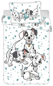 Jerry Fabrics Obliečka do postieľky 101 dalmatincov "Play" 100x135 / 40x60 cm