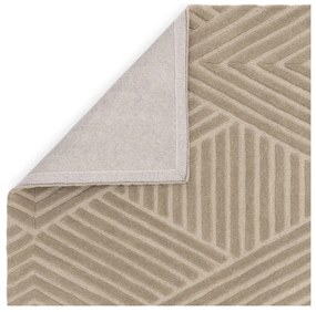 Svetlohnedý vlnený koberec 160x230 cm Hague – Asiatic Carpets