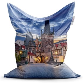 Sedací vak Classic Karlov most - detský, farebná