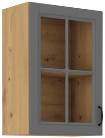 Kuchynská skrinka Stilo dustgrey/artisan 40gs/72 1f