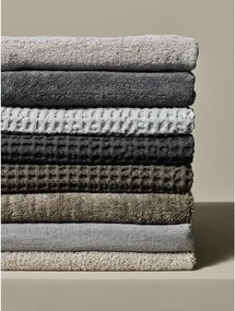 Sivé froté uteráky v súprave 2 ks z bio bavlny 30x50 cm Riva – Blomus