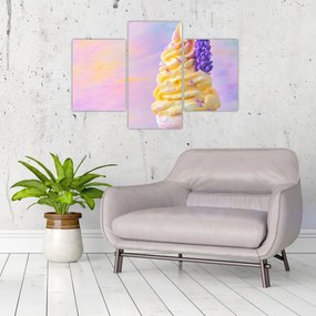 Obraz - Zmrzlina s levanduľou (90x60 cm)