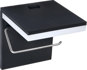 BERGE LED držiak na toaletný papier s USB 5W - studená biela