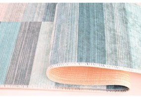 Modrý prateľný koberec 50x80 cm Hali – Vitaus