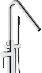 Rea Aras, voľne stojaca vaňová batéria h-1105, chrómová, REA-B2718